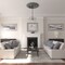 Ekena Millwork Classic Ceiling Medallion (Canopies up to 8 1/4"), 44 1/2"OD x 4"ID x 4 "P, Athenian Green Crackle CM44CLAGC - alternate 3